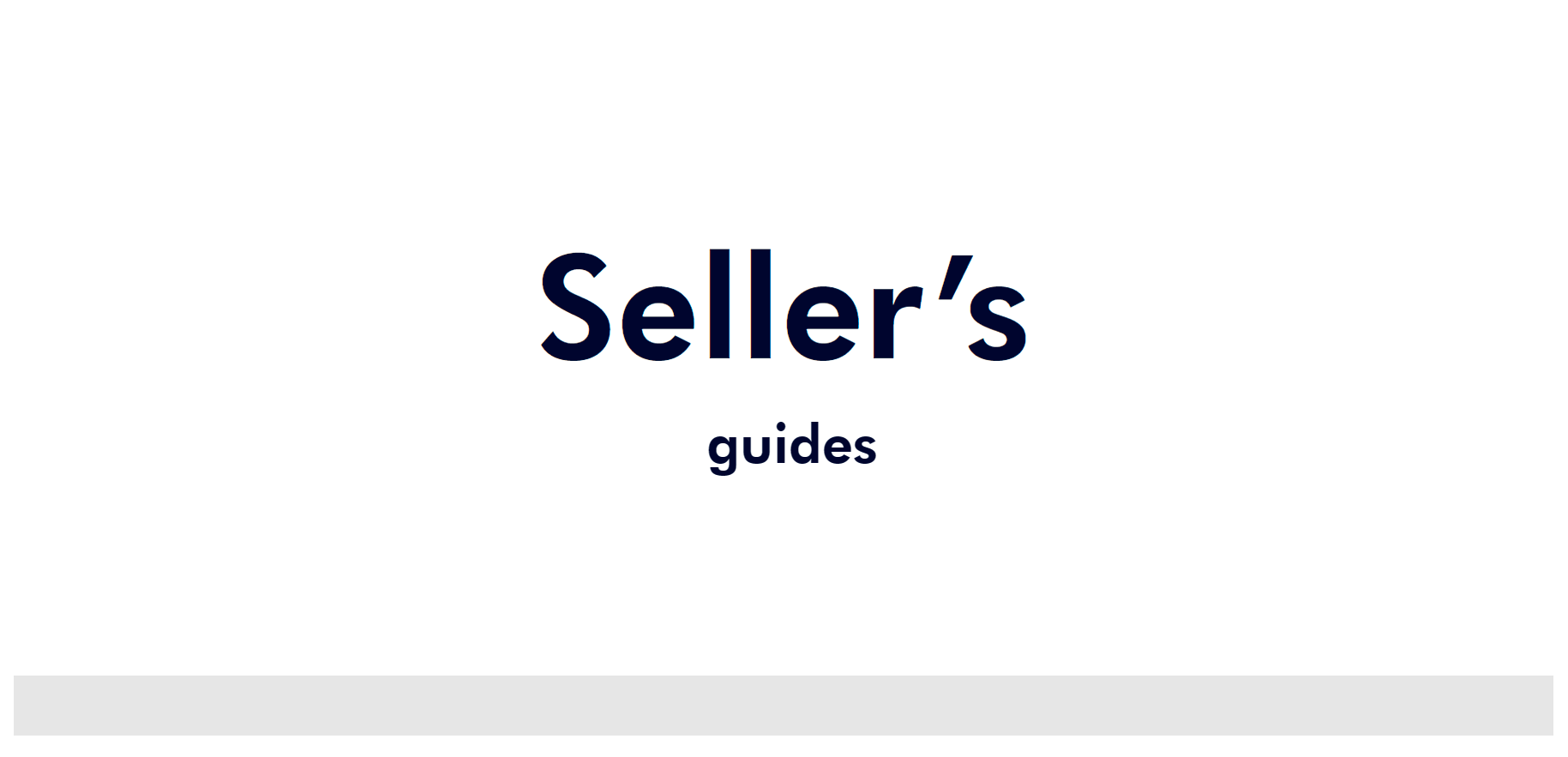 Seller's guides - Consultants immobilier