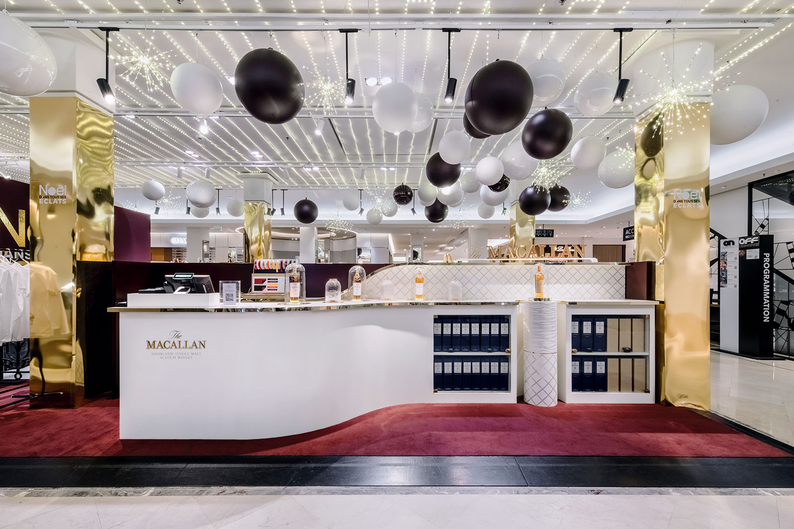 pop-up store Macallan Le Bon Marché Rive Gauche