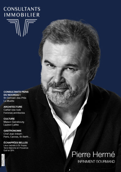 Pierre Hermé - couverture magazine CI 26